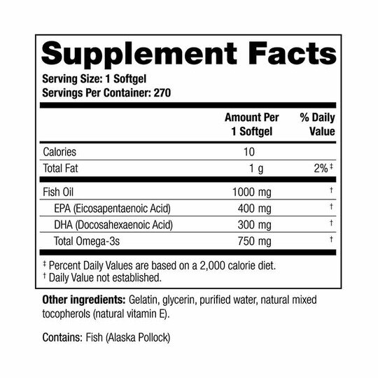 TherOmega Omega-3 Fish Oil, THGX